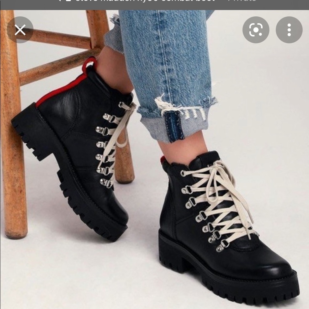 Steve Madden BAM01S1 combat boots